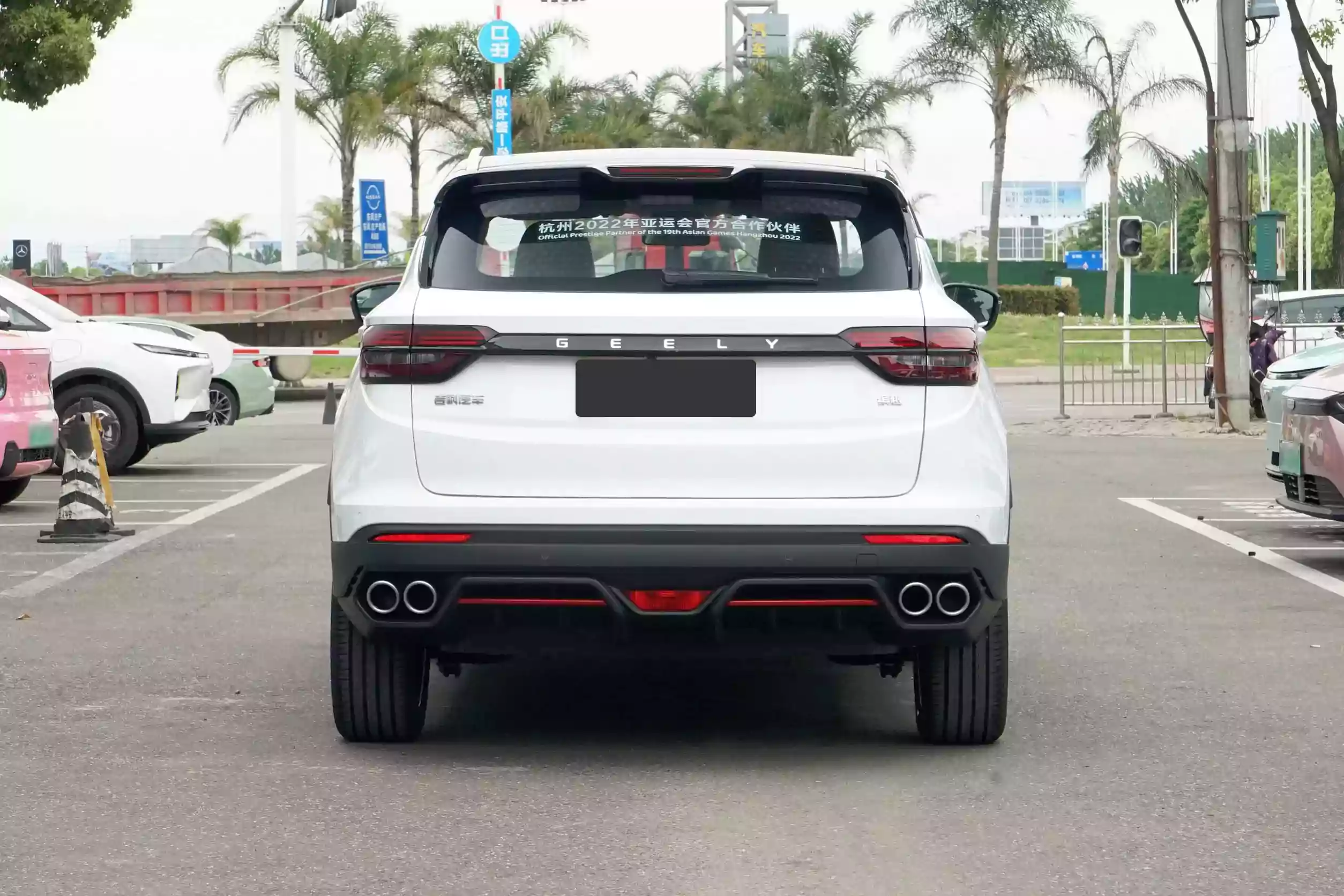 geely coolray 2023 внешний вид-4