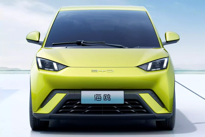 byd seagull front end