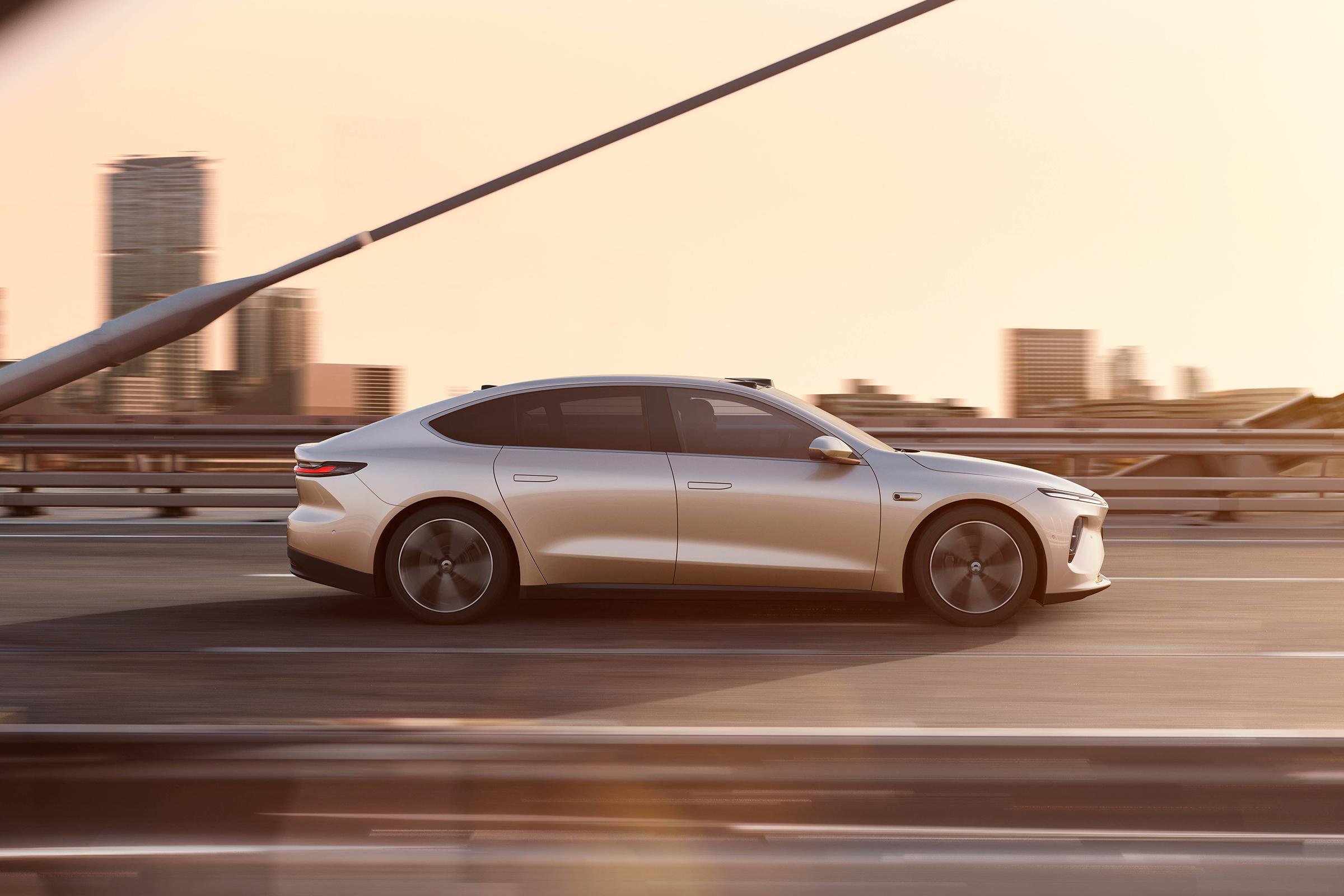 Nio et7 боковой профиль